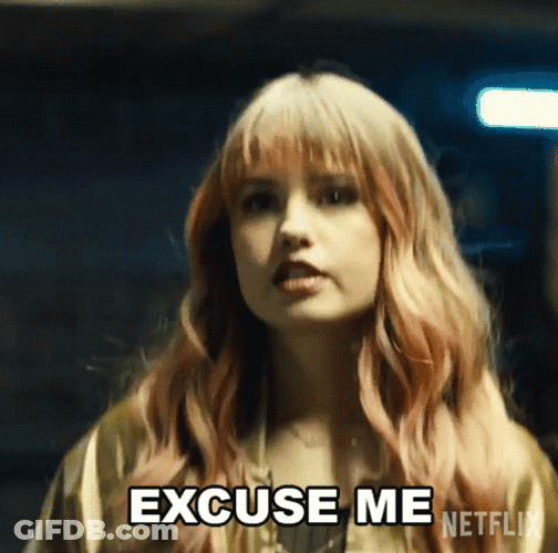 Excuse Me Debby Ryan GIF
