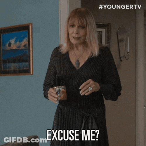 Excuse Me Judith Clarke GIF