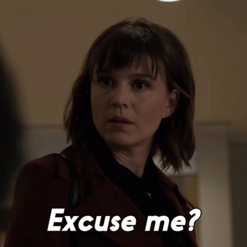 Excuse Me Kristen Bouchard GIF