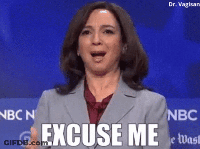 Excuse Me Maya Rudolph GIF