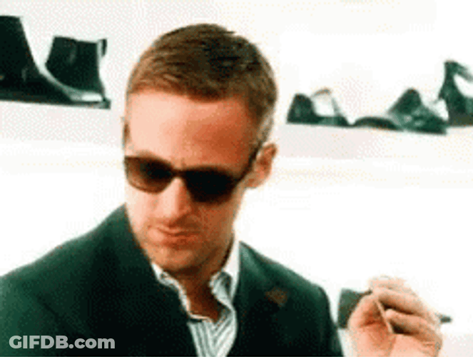Excuse Me Ryan Gosling GIF