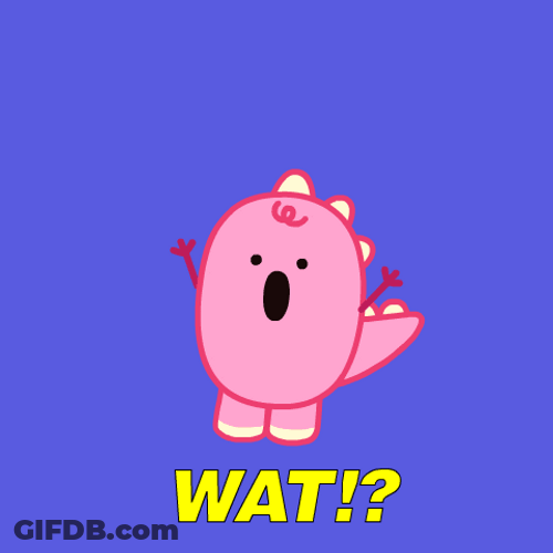 Excuse Me Wat GIF