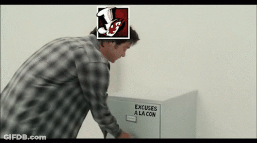 Excuses Hitting Me GIF