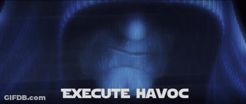 Execute Havoc Screen With Smiling Face GIF