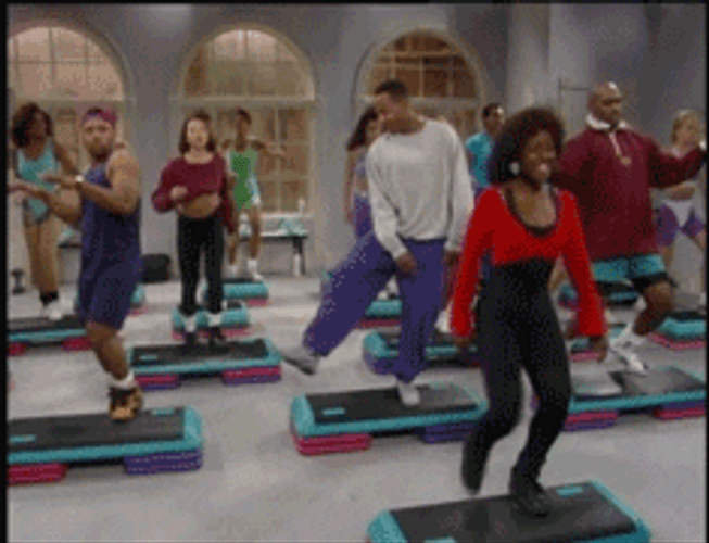 Exercise Class Funny Man GIF