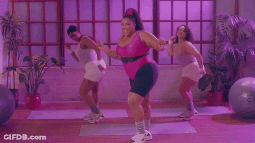 Exercise Dance Lizzo Juice GIF