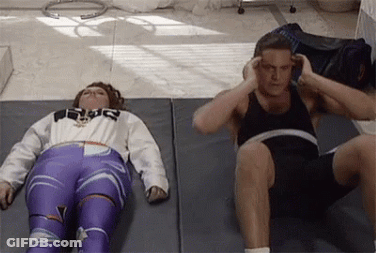 Exercise Sit-Ups Ab Fab GIF