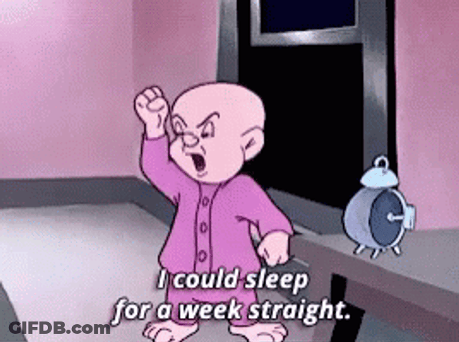 Exhausted Elmer Fudd Wants To Sleep GIF