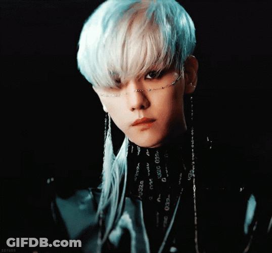 Exo Baekhyung GazingYoull Shoot Your Eye Out GIF