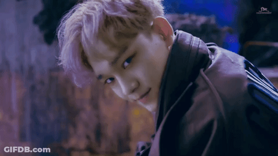 EXO Chen Pose Power MV GIF