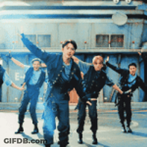 EXO Dance Synch Choreo GIF