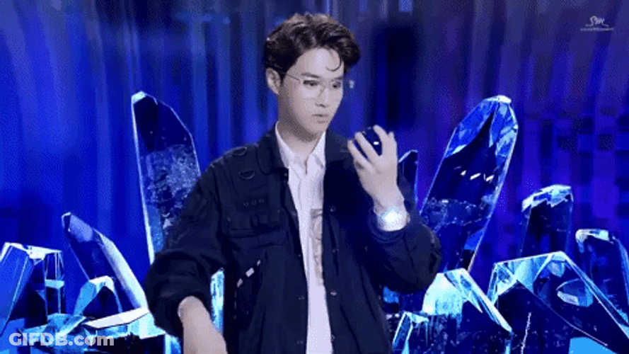 EXO Glasses Power Music Video GIF