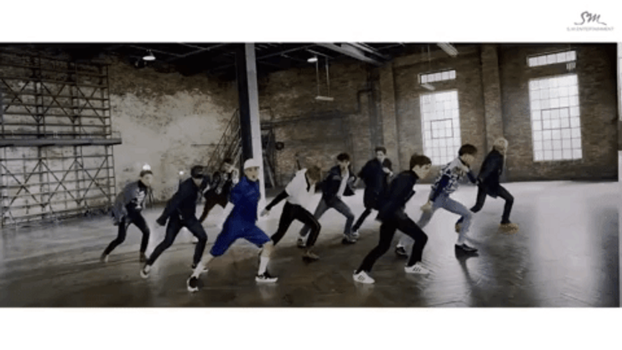 EXO Kpop Call Me Baby Dance GIF