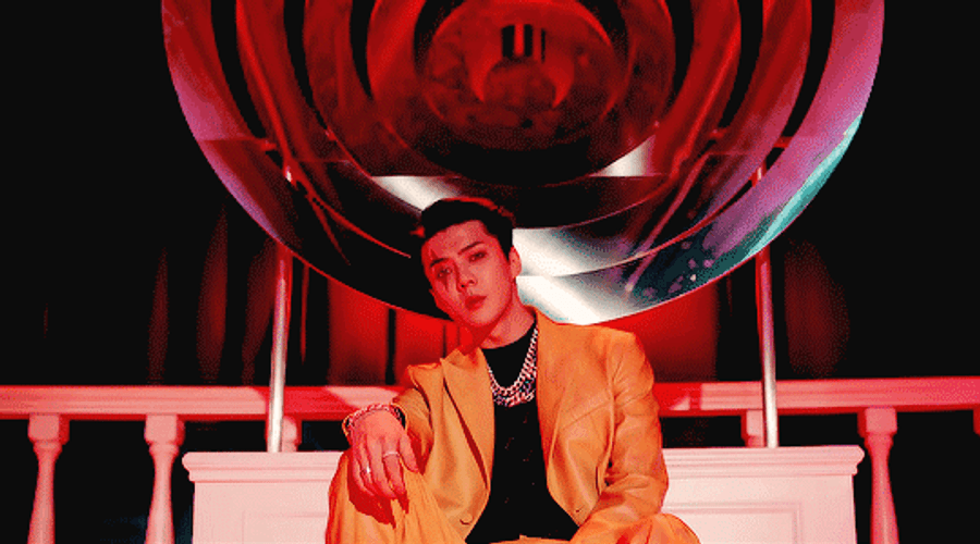 EXO Sehun Handsome Swag Pose GIF