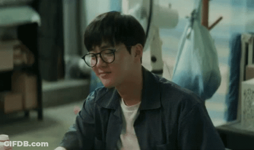 EXO Suho Nerd Thumbs Up GIF