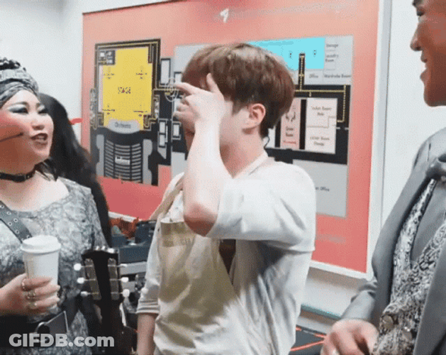 EXO Xiumin Crying Hadestown GIF