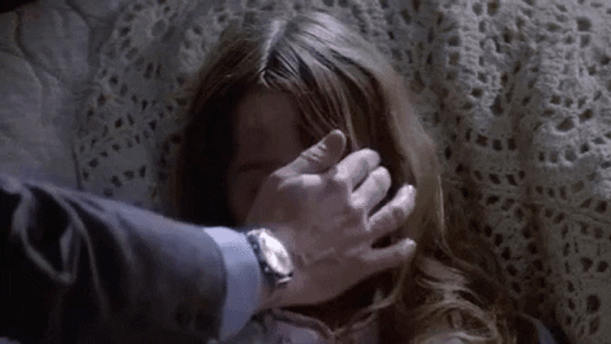 Exorcist Linda Blair Getting Sick Tired GIF