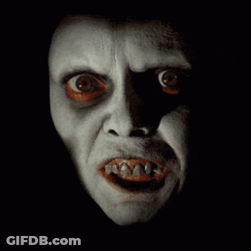Exorcist Pazuzu Demon Face GIF