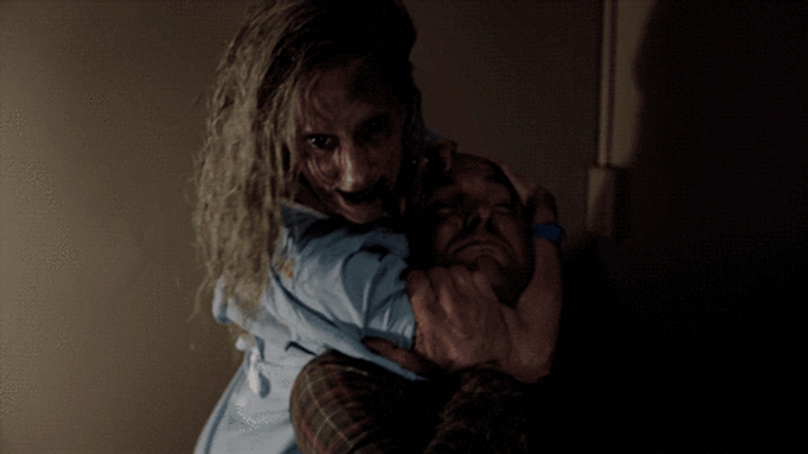 Exorcist Possessed Body Twist GIF