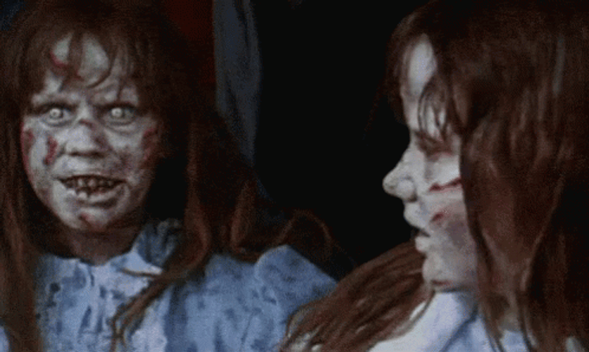Exorcist Stunt Double Behind The Scenes GIF
