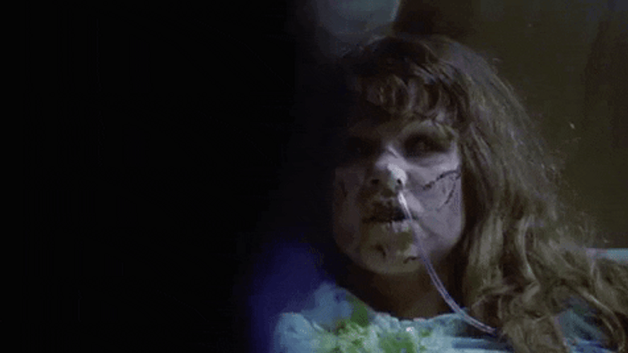 Exorcist The Devil Talking Grr GIF