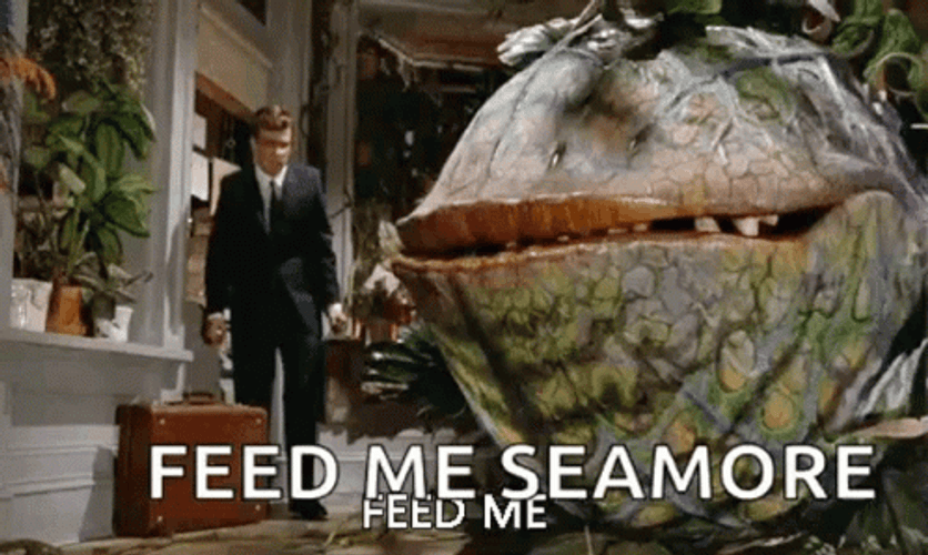 Exotic Plant Audrey II Feed Me Saymour GIF
