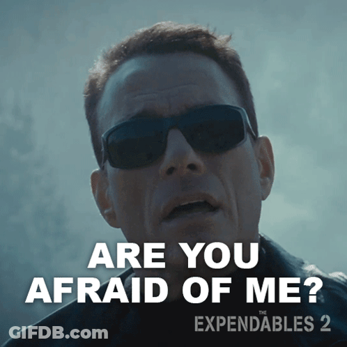 Expendables 2 Poster Man With Sunglasses GIF