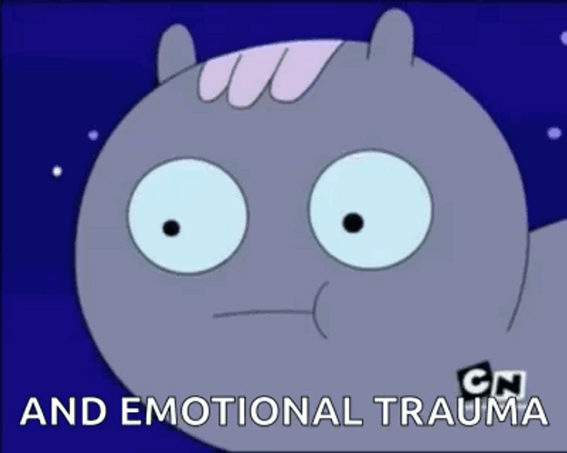 Experiencing Emotional Trauma Adventure Time GIF