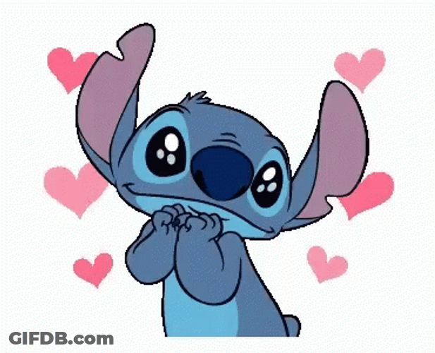 Experiment 626 Stitch Love Struck GIF