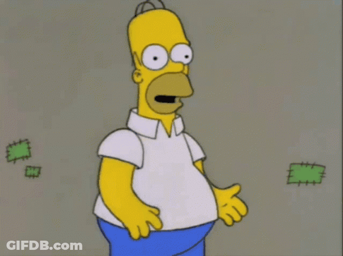 Explaining Homer Doh GIF