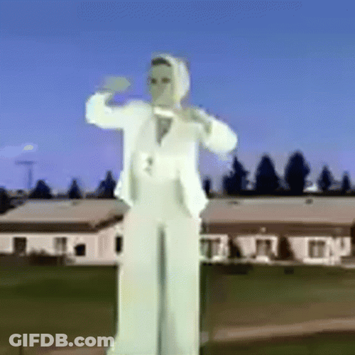 Explode But Still Dancing GIF