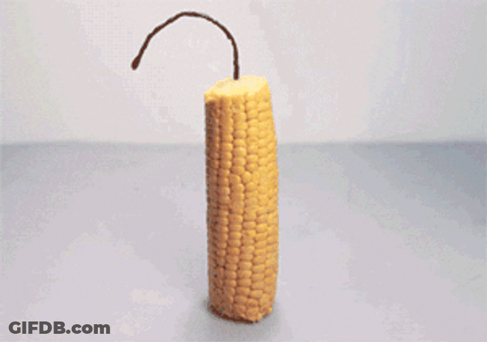 Exploding Corn Making Pop Corns GIF