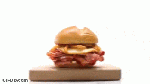 Exploding Meat On Cutting Board GIF