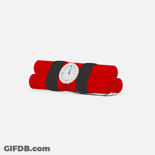 Explosion Countdown Timer GIF