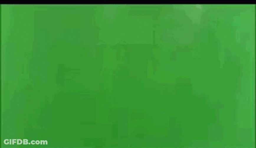 Explosion Green Screen Airplane Crash GIF