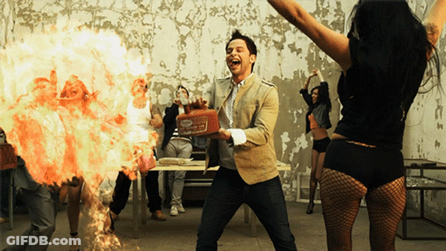 Explosion On A Riot GIF