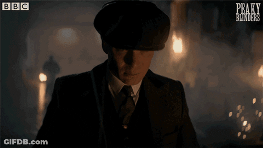 Explosion Thomas Shelby Walking Away GIF