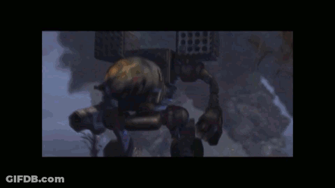 Explosion With Red Light GIF