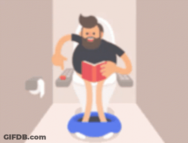 Explosive Diarrhea Water Toilet Flash GIF