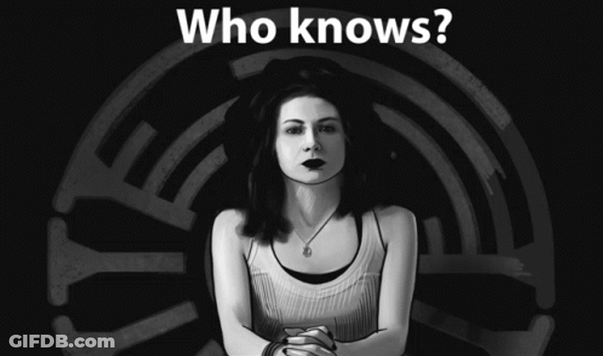 Expressive Art Who Knows GIF