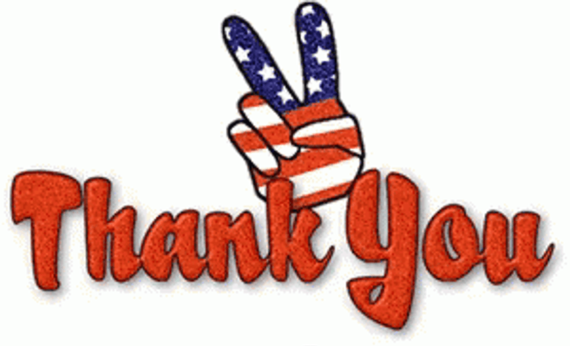 Expressive Thank You Clipart America GIF