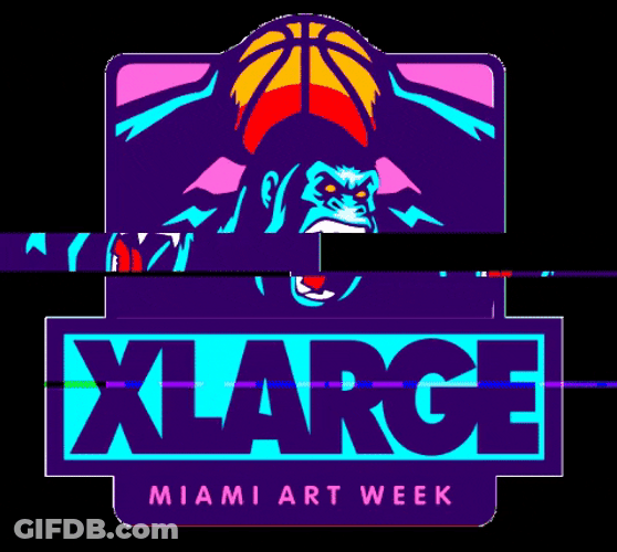 Extra Large Miami Art Week GIF