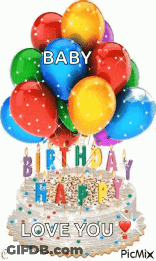 Extravagant Cake For Celebrating Birth GIF