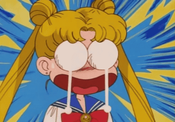 Eye-Dropping Sailor Moon GIF