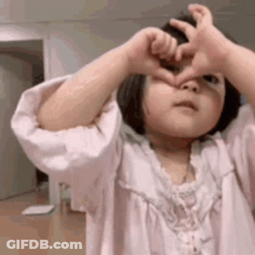 Eye Heart Baby Girl GIF