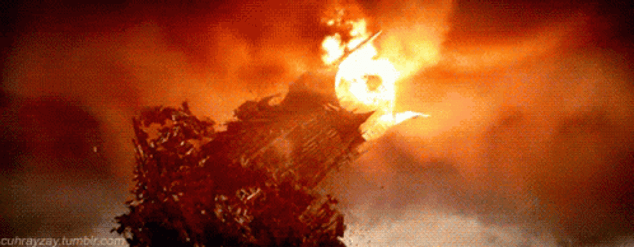 Eye Of Sauron Destroyed Obliterated GIF