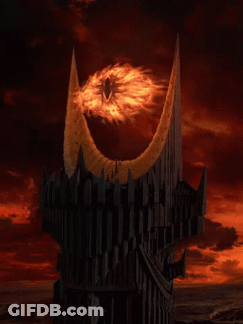 Eye Of Sauron Lord Of The Rings GIF