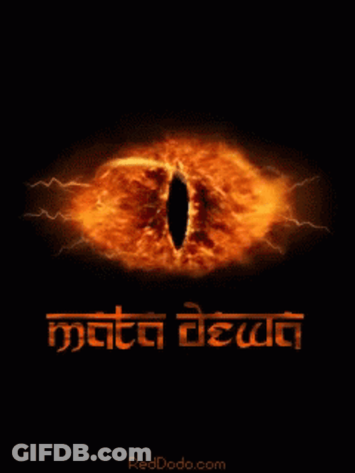 Eye Of Sauron Mata Dewa GIF