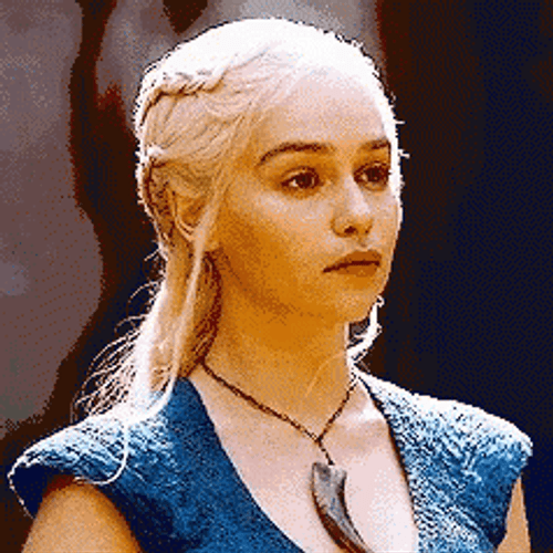 Eye Roll Daenerys GIF