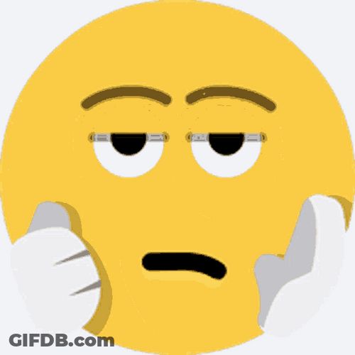 Eye Roll Emoji Annoyed Slow Clap Reaction GIF